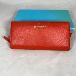 Kate Spade Red Wallet